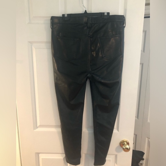 Torrid black faux leather trousers size 10 - Picture 3 of 16